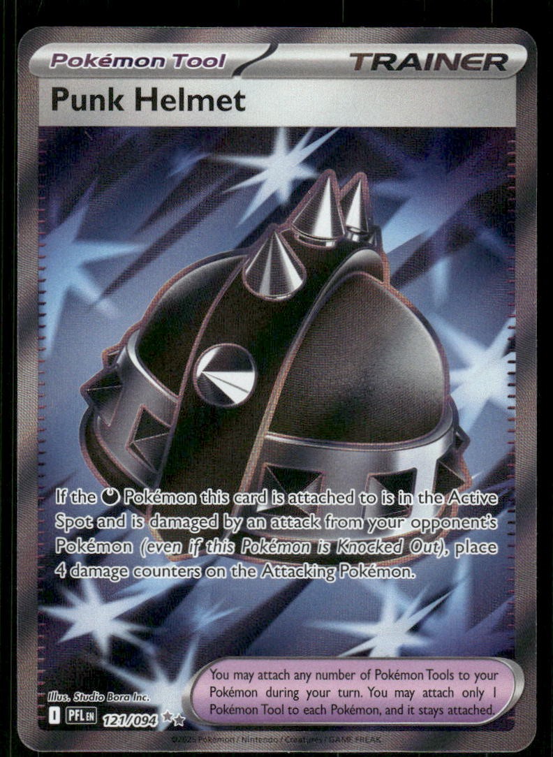 Punk Helmet - Holo Ultra Rare ME02: Phantasmal Flames 121/094 NM