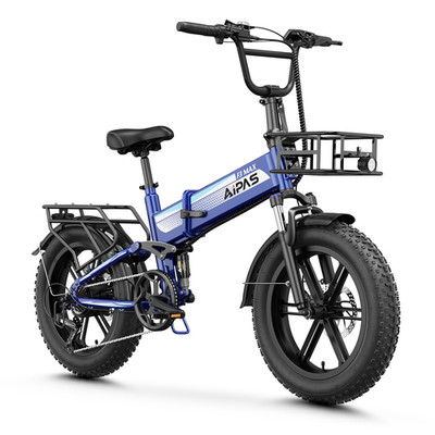 20'' Fat Tire Electric Bike 1800W 28MPH 48V 18Ah Mountain Bicycle Adult