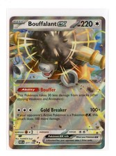 Bouffalant ex 077/086 Double Rare Holo SV: White Flare Pokemon TCG