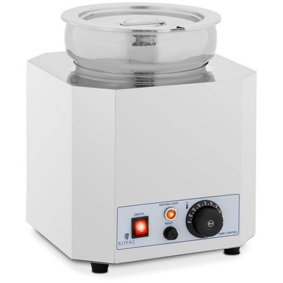 Suppenstation Bain Marie Speisenwärmer Edelstahl 7 L 30 - 110 °C 500 W