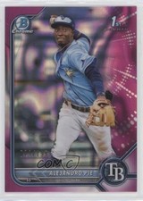 2022 Bowman Chrome Prospects Fuchsia Lava Refractor 23/199 Alejandro Pie 6u5