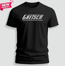 NEW Gretsch Guitars Logo T-Shirt Gifts - USA Size S-5XL