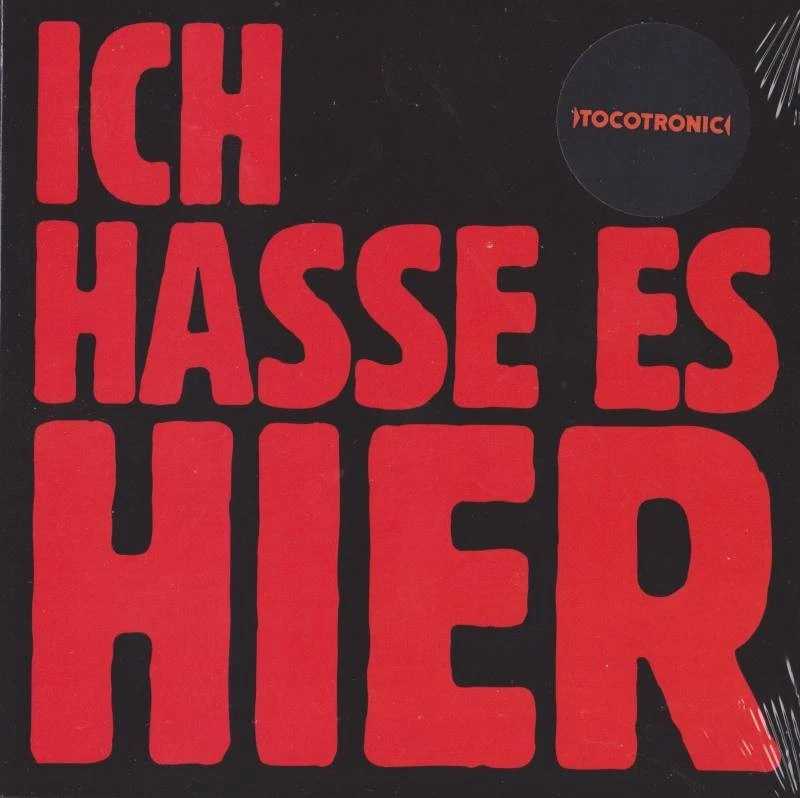 TOCOTRONIC Ich Hasse Es Hier 7" Vinyl Single Vertigo 2022 * NEW - Bild 1 von 1