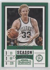 2017-18 Panini Contenders Draft Picks Season Variation Larry Bird #35 HOF 00jz