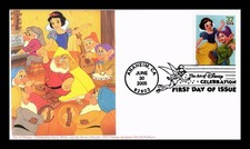 US COVER SNOW WHITE ART OF DISNEY CELEBRATION FIRST DAY ISSUE GG CACHET
