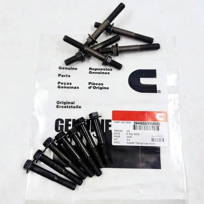 Manifold Tube Bolts Studs for Dodge Ram 5.9L 6.7L Cummins 03-19 3944655 3944593