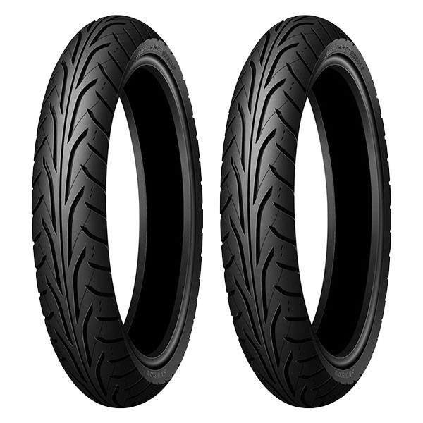 TYRE PAIR DUNLOP 70/90-17 38P + 110/80-18 58H ARROWMAX GT601