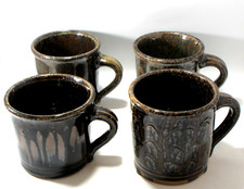 Vintage Handmade Studio Pottery Coffee Mug Ar...