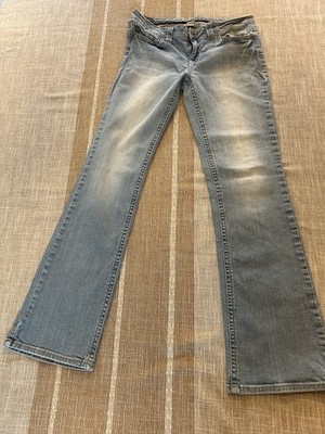 Refuge Women's Bootcut Blue Jeans Size 9 Light Wash