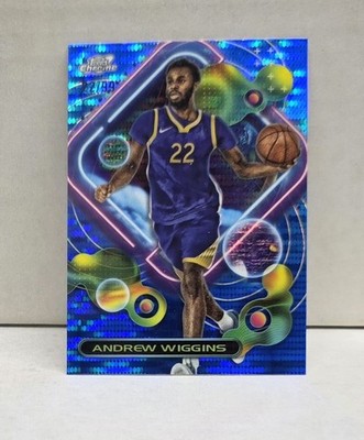 ANDREW WIGGINS 2023-24 Topps Cosmic Chrome BLUE MOON REFRACTOR ~ #'d /99