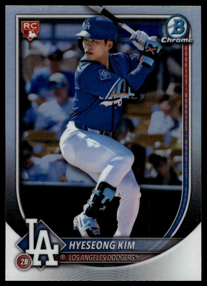 2025 Bowman Chrome #2b Hyeseong Kim RED RC SP