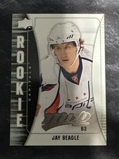2009-10 Upper Deck MVP Rookie 358 Jay Beagle Washington Capitals