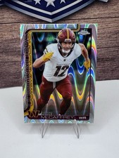 2025 Topps Chrome Rookie Luke McCaffrey Commanders Football Card #298