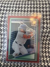 2025 Panini Donruss - Optic Rated Prospects Drew Gilbert #157 Red Prizm /99 (RC)