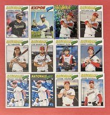 WASHINGTON NATIONALS 2026 Topps Heritage TEAM BUNDLE (please read Description)