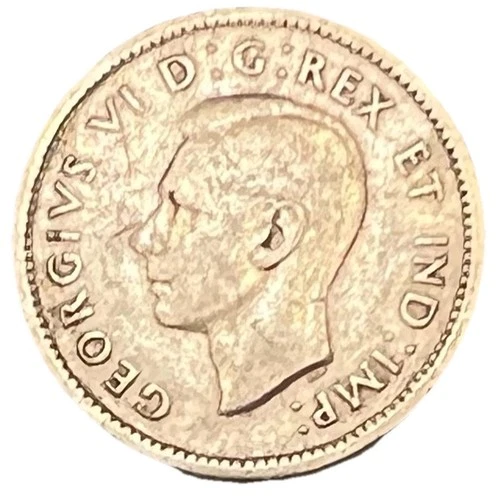 1942 🇨🇦 Canada 10 Cents 80% Silver KM #34 - Combined Shipping - Lot C83c