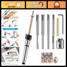 9-Pc Pen Making Kit with Mandrel, Barrel Trimming Set & 7mm Drill Bit for Woodtu