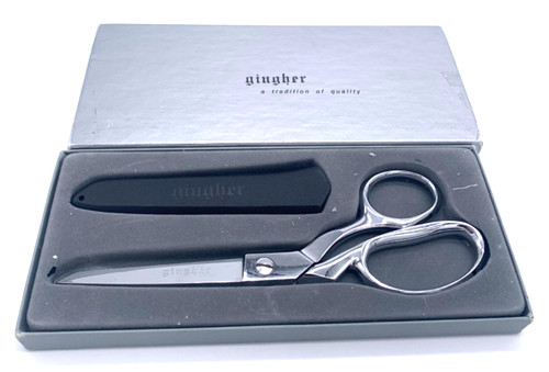 Gingher 8" knife edge shears w/protective sheath