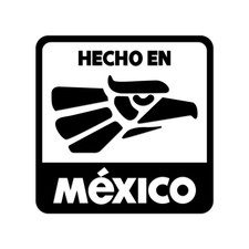 Hecho En Mexico Sticker Decal Die Cut