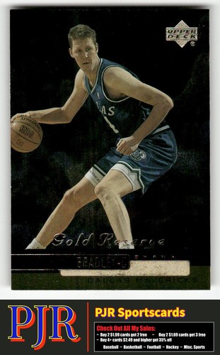 1999 Upper Deck Gold Reserve Shawn Bradley #43 card