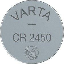  5x VARTA CR2450 3V Batterie 6450 Lithium Kno...