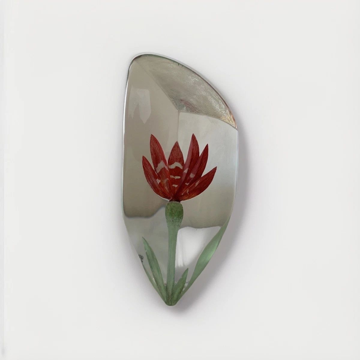 Mats Jonasson Art Glass Glass Clear Decorative Paperweights