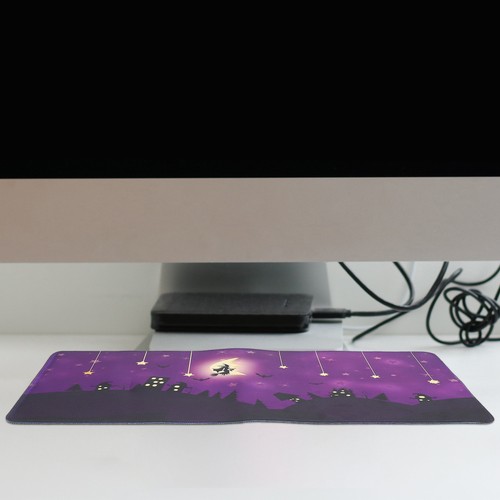 Halloween Mouse Pad Gaming Office Large Mousepad Rubber Keyboard - 第 6/12 張圖片