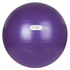 Pika gimnastyczna Profit 55 cm fioletowa z pompk DK 2102 PROfit