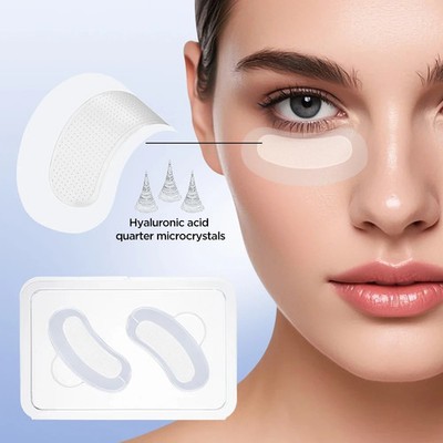 Microneedle Eye Patches Mask Korean Skin Care Hyaluronic Acid 1-10PCS