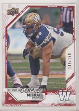 2019 Upper Deck CFL Red 149/150 Michael Couture #30 o1h
