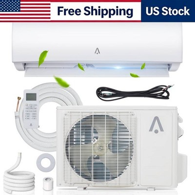 12000 BTU Ductless Mini Split Air Conditioner 21 SEER2 R454B WiFi 115V Kit
