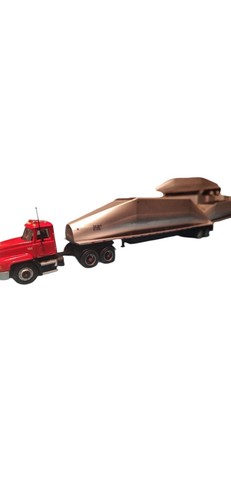 1/32 Scale Bullet Bottom Dump Trailer - Picture 4 of 4