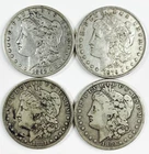 *LOT OF 5 MORGAN SILVER DOLLARS* NR #C1738