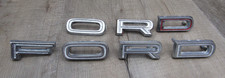 1968-69 Ford Fairlane Torino Trunk Hood Emblem Letters 1968-69 Ford Fairlane Torino Trunk Hood Emblem Letters