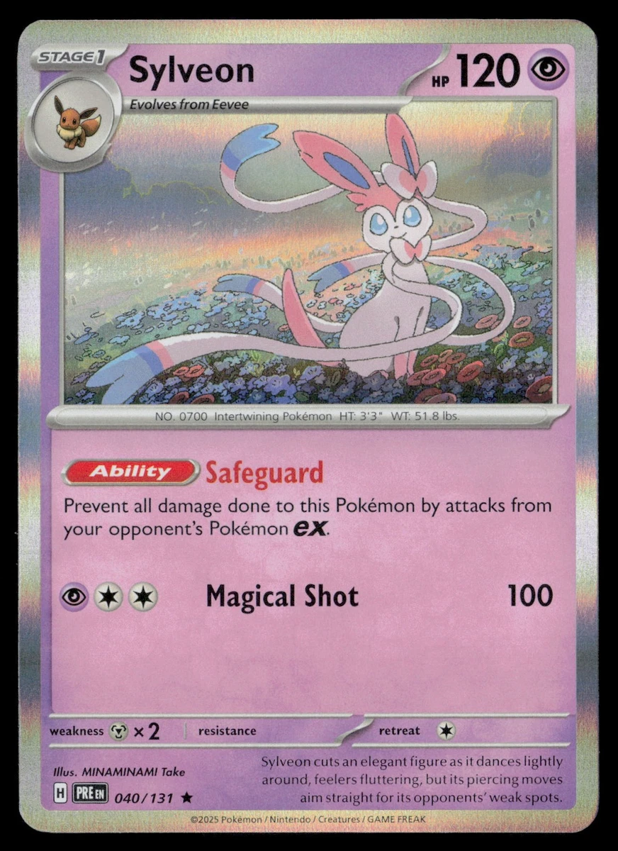 Sylveon Pokémon TCG Rare Individual Collectible Card Game Cards for sale