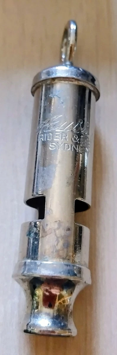 1942 RIDER & BELL SYDNEY WHISTLE KEYRING