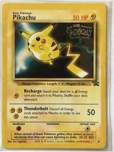 Pikachu Black Star Promo 4 | eBay