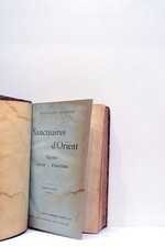 ALTES BUCH SCHURIERT HEILIGTÜMER DES OSTENS ÄGYPTEN GRIECHENLAND PALÄSTINA PARIS 1918