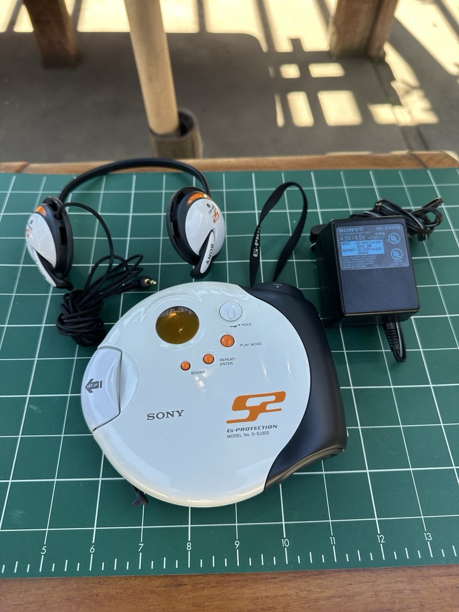 Sony S2 Sports CD Walkman - Portable CD Player D-SJ303 With