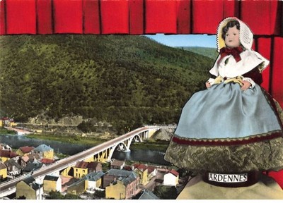 08 Revin Ak #DC163 Ansicht Luft Le Pont Straßen- Um Fumay Und Eine Puppe IN Cos