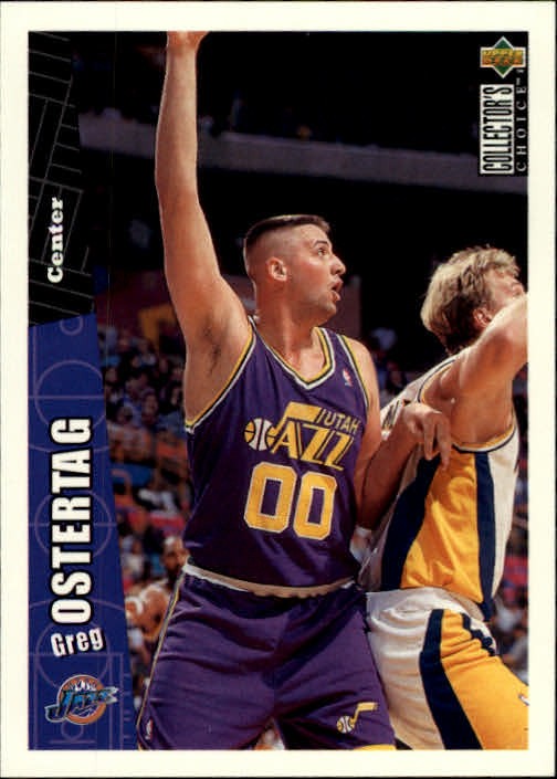 1996-97 Collector's Choice #342 Greg Ostertag - BSK