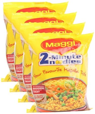 Maggi Noodles - Masala, 70g (Pack of 4) Promo Pack 24.6 Ounce 