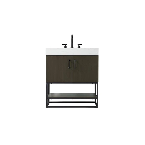 Elegant Kitchen/Bath Caroline 30" Bathroom Vanity, Mocha Brown - VF29230MMB - Picture 1 of 1