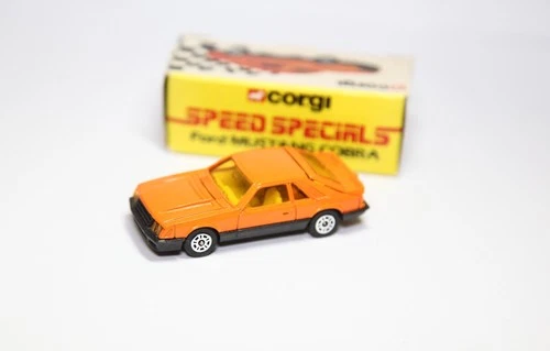 Corgi Speed Specials Ford Mustang Cobra In Original Box - Very Near Mint