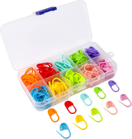 Redamancy Maschenmarkierer, 130 StüCk Maschenmarkierer Stricken, 10 Farben Masch