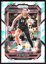 2023 Panini Prizm WNBA #25 A'ja Wilson Ice