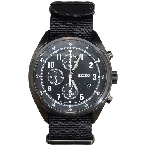 NONNATIVE SEIKO 500 Limited Edition CHRONOGRAPH WATCH NN A2751 F Black From Japa