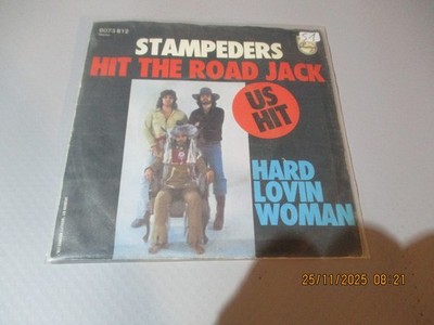 (38)  7'' Single Vinyl - Stampeders   Hit The Road Jack (feat. Wolfman Jack)