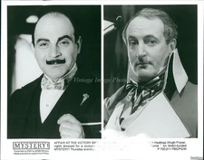 1992 Photo David Suchet Hugh Fraser, Affair At The Victory Ball Television 8X10