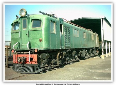 South African Class 3E   train railroad _issue5